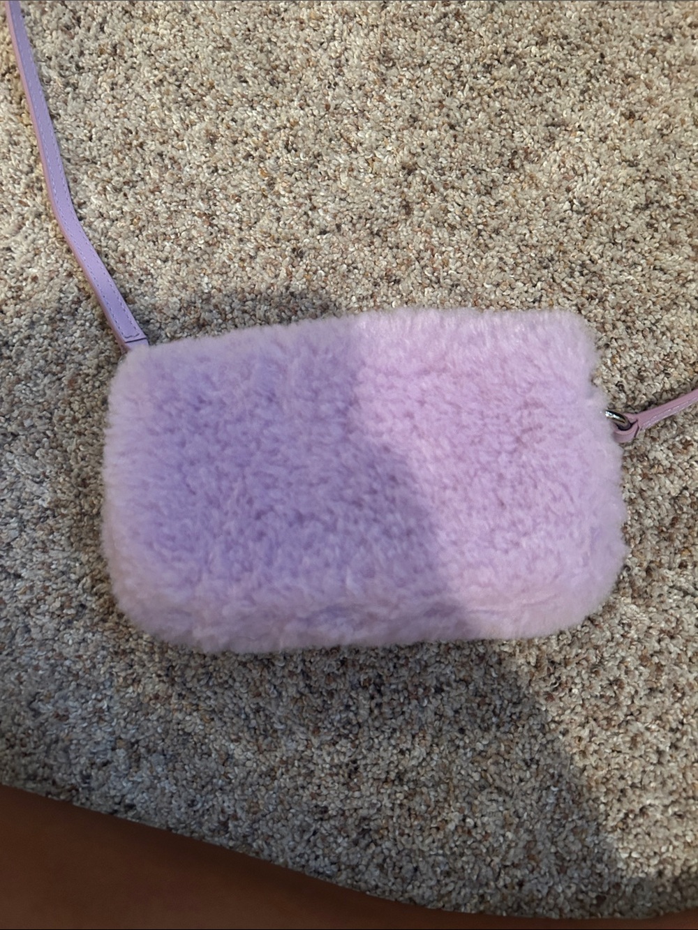 Small Light Purple Marc Jacobs Fluffy Bag - Picture 3 of 4